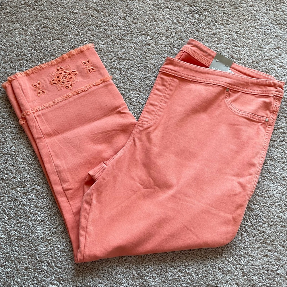 Chico's Cropped Jeans